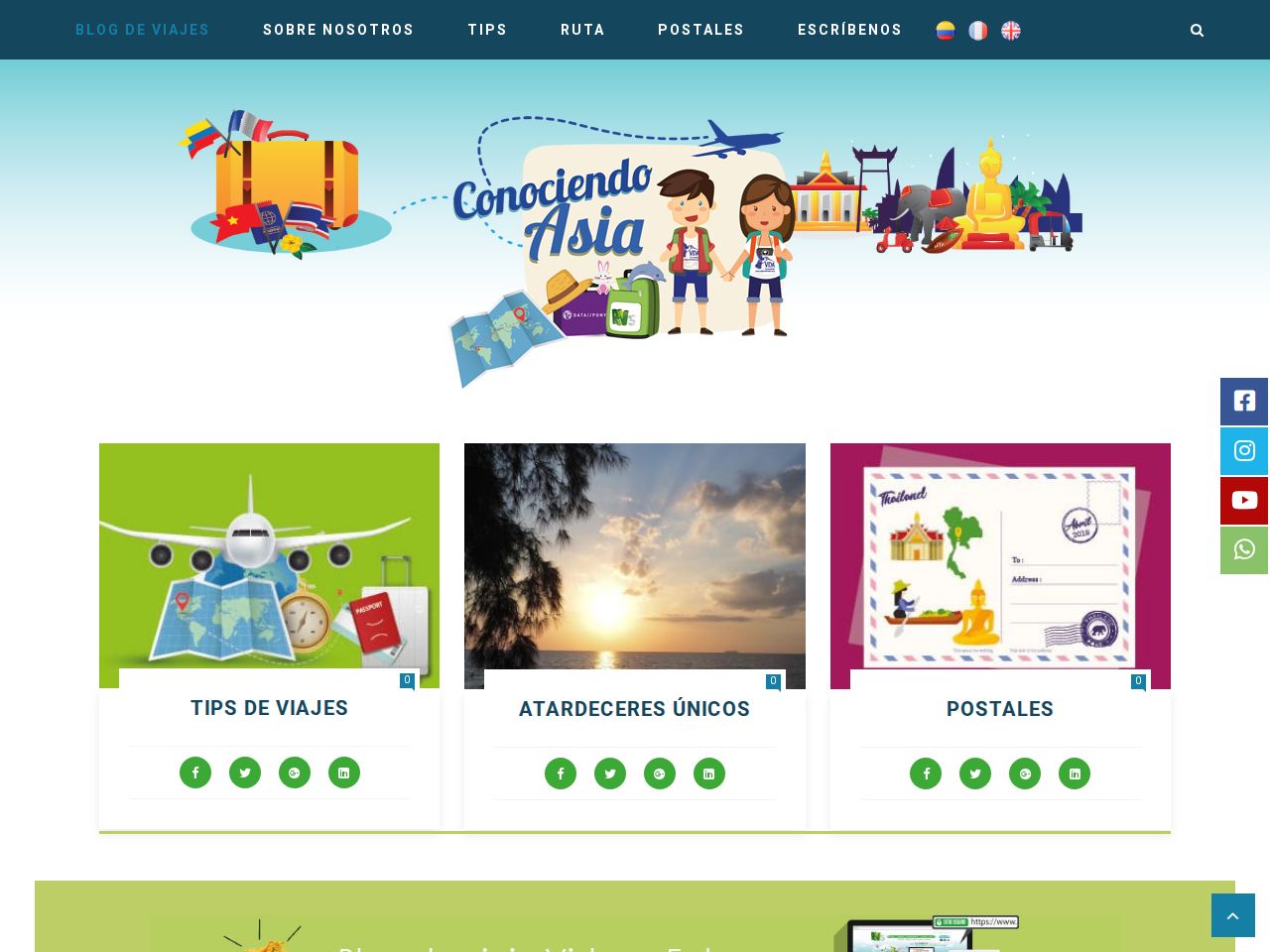 Conociendo Asia — Tourisme