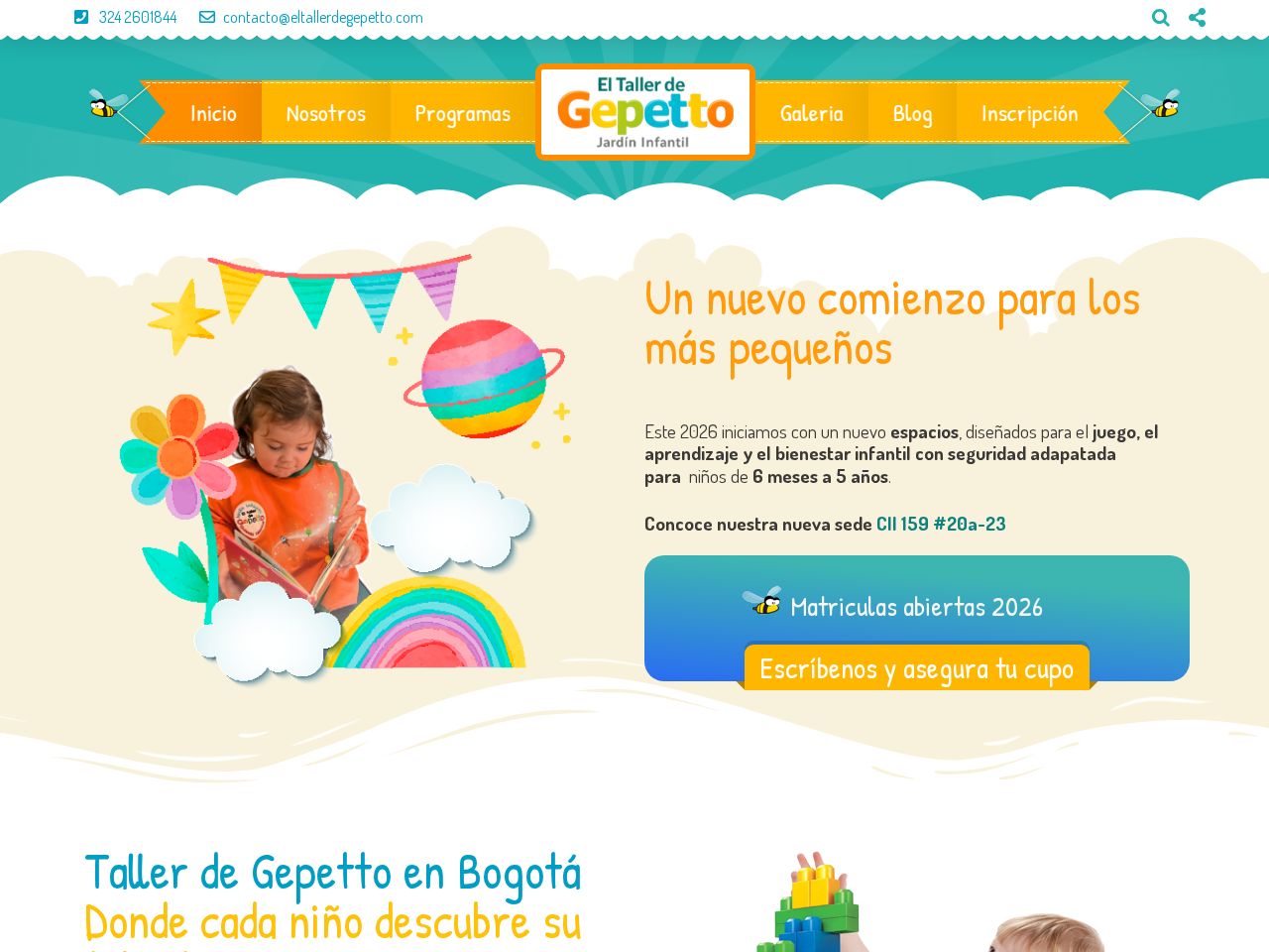 El Taller de Gepetto — Éducation