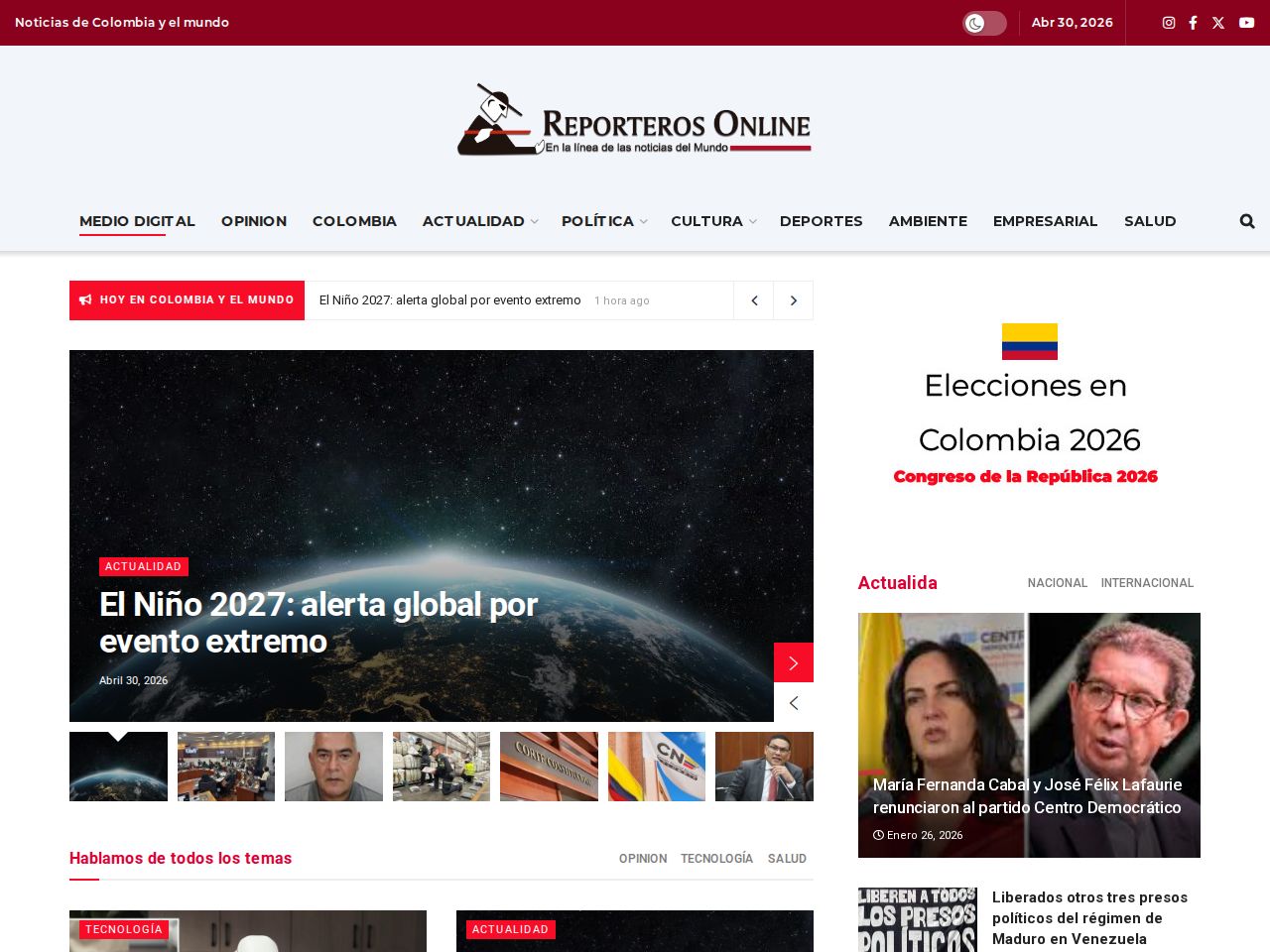 Reporteros Online — Médias